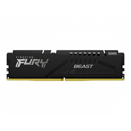 Kingston operatyvinė atmintis – FURY Beast – žaidimams – 2025 Kingston FURY Beast operatyvinė atmintis su 32GB, DDR5, 6000MT/s 2025