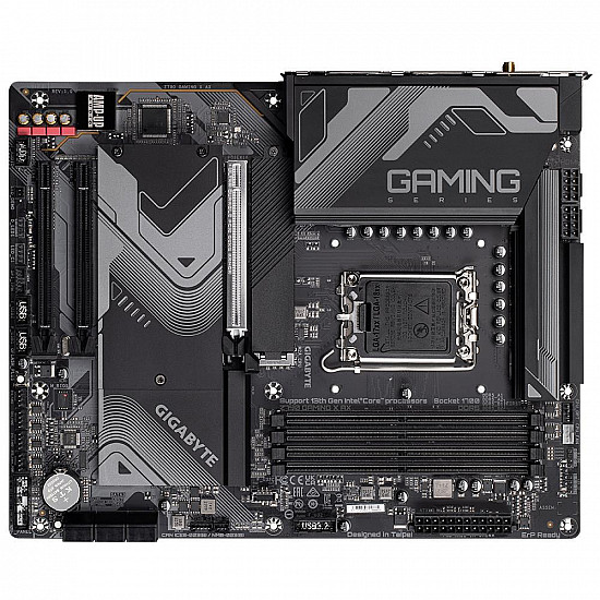 GIGABYTE Z790 GAMING X AX 1.1 pagrindinė plokštė su DDR5, WiFi 6E PCIe 5.0 2025