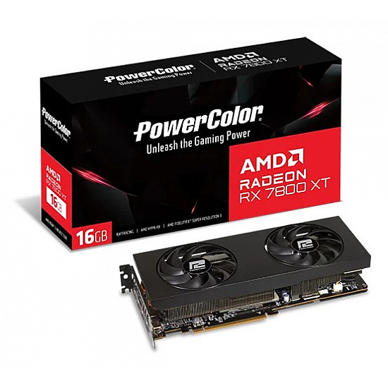 Vaizdo plokštė AMD PowerColor RX7800XT 16 GB GDDR6 PCIe 4.0