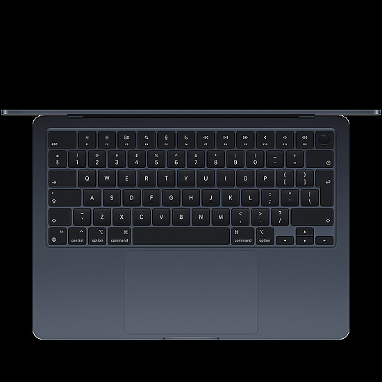 13-inch MacBook Air: Apple M3 chip with 8-core CPU and 10-core GPU, 24GB, 512GB SSD - Midnight,Model A3113
