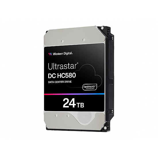 WESTERN DIGITAL ULTRASTAR DC HC580 3.5inch 26.1MM 24TB 512MB 7200RPM SAS ULTRA 512E SE P3 DC