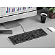 A4Tech FSTYLER FX60H (White Backlit) keyboard USB QWERTY Black, Grey