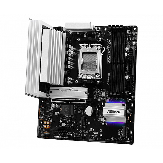 A620AM PRO RS WIFI AM5 4DDR5 HDMI/DP M.2 mATX motherboard
