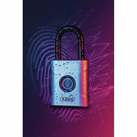 ABUS TOUCH 57/45 Level 6 Schloss Fingerprint silver