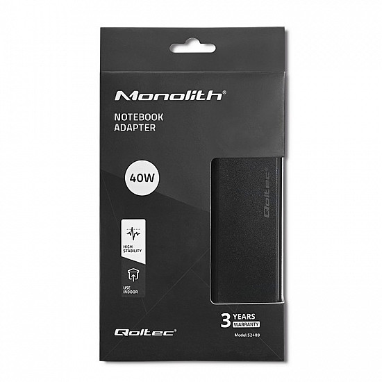 AC power adapter 40W 12V, 3.33A, 5.5x2.1