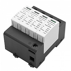 AC surge protector arrester, 4P,