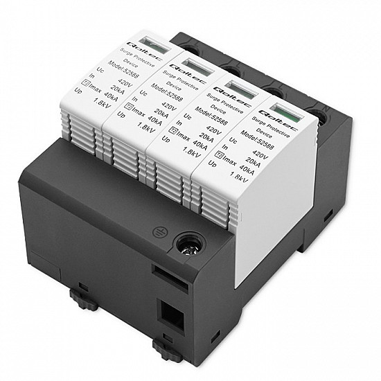 AC surge protector arrester, 4P,