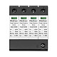AC surge protector arrester, 4P,