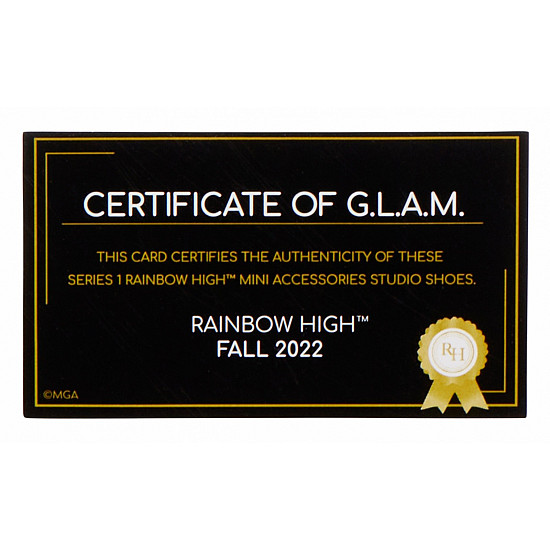 Accessories Rainbow High Shoes Display 27 pcs