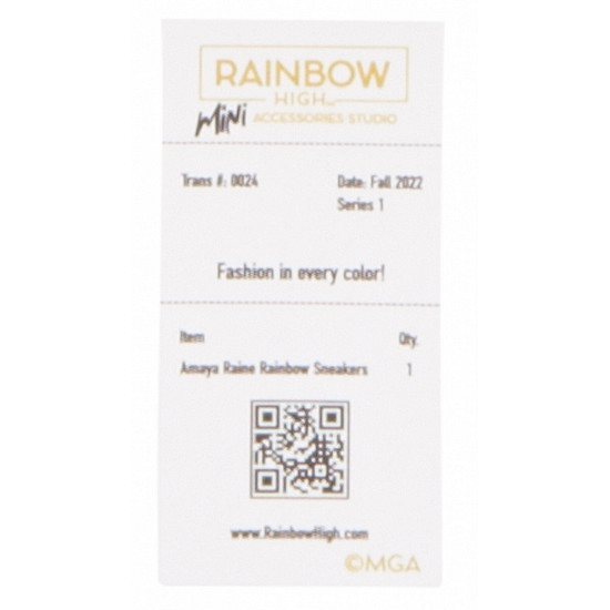 Accessories Rainbow High Shoes Display 27 pcs