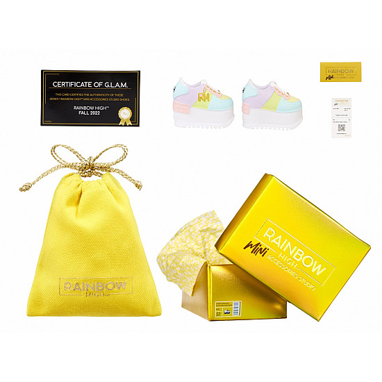 Accessories Rainbow High Shoes Display 27 pcs