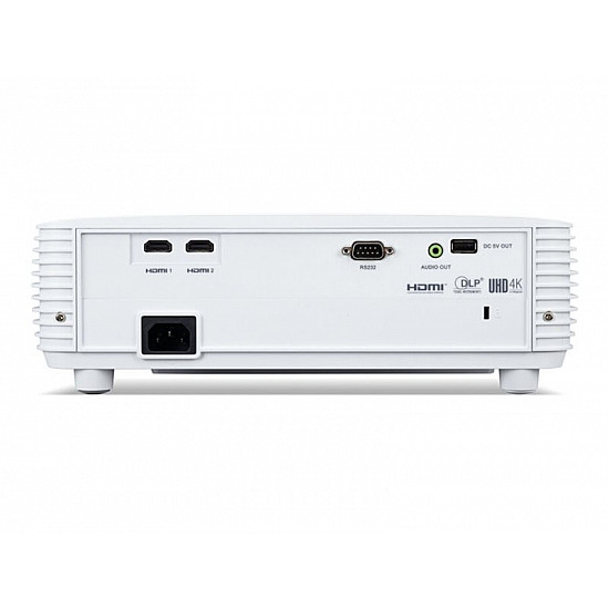 (3840x2160) Acer H6815BD DLP 4000-Lumen 16:9 2xHDMI USB A Speaker 4K UHD 30-33dB White