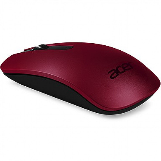 Acer Slim Optical Mouse wireless red