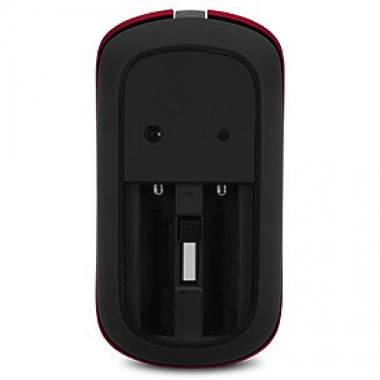 Acer Slim Optical Mouse wireless red