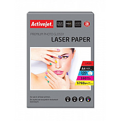 Activejet AP4-160G100L photo paper for laser printers; A4; 100 pcs