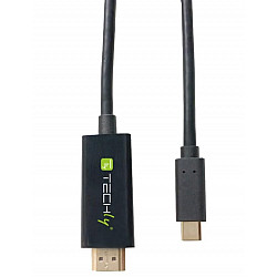 USB type C ST to HDMI 2.0 4K, 2m, black