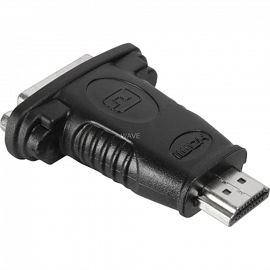 Adapter DVI-D auf HDMI schwarz
