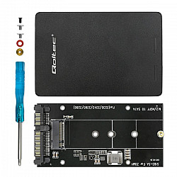 Adapter na dysk M.2 SSD SATA NGFF do SATA III 2TB Super speed 6Gb/s Czarny