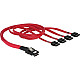 Adapterkabel mini SAS 36 Pin (SFF 8087) > 4x SATA rot, 50cm