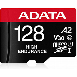 ADATA AUSDX128GUI3V30SHA2-RA1 Memory Card 128 GB MicroSDXC Flash memory class 10 Adapter
