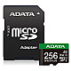 ADATA MicroSDXC card 256GB Speed Plus - U3 - C10 - A2 - V30 (R180/W160 MB/s) + SD adapter