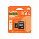 ADATA MicroSDXC card 256GB Speed Plus - U3 - C10 - A2 - V30 (R180/W160 MB/s) + SD adapter