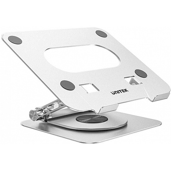 Adjustable laptop stand + USB-C HDMI hub Unitek D1109B01 PD 100W