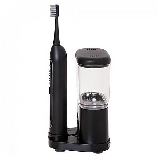 Adler 2-in-1 Water Flossing Sonic Brush AD 2180b Rechargeable For adults Number of brush heads included 2 Number of teeth brushing modes 1 Black