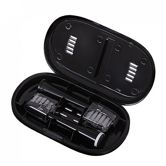 Adler 2-in-1 Water Flossing Sonic Brush AD 2180b Rechargeable For adults Number of brush heads included 2 Number of teeth brushing modes 1 Black