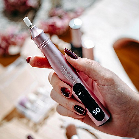 Adler Electric Nail Drill Set AD 2181 Number of power levels 5 Pink