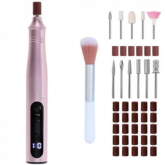 Adler Electric Nail Drill Set AD 2181 Number of power levels 5 Pink