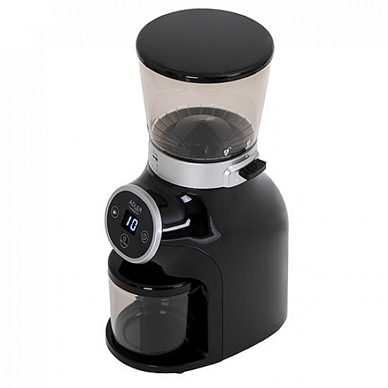 Adler Coffee Grinder AD 4450 Burr 300 W Coffee beans capacity 300 g Number of cups 1-10 pc(s) Black