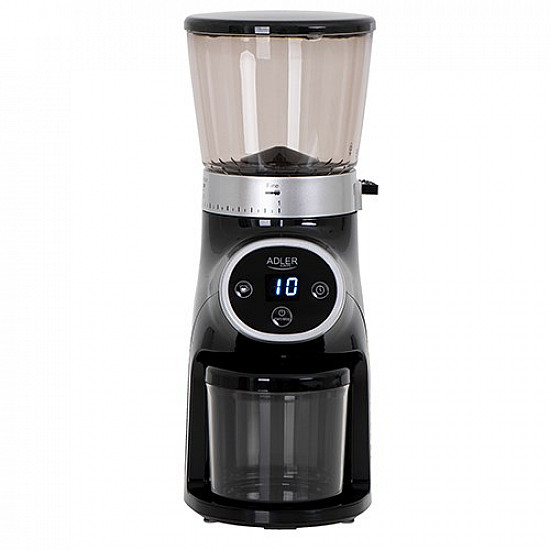 Adler Coffee Grinder AD 4450 Burr 300 W Coffee beans capacity 300 g Number of cups 1-10 pc(s) Black