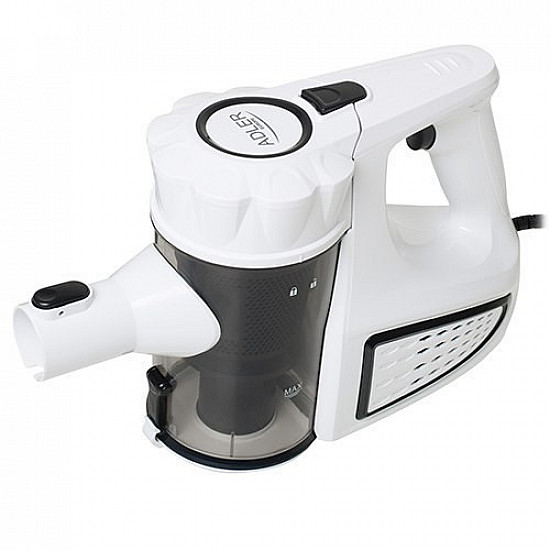 Adler Vacuum Cleaner AD 7036 Corded operating Handheld 800 W 220-240 V Operating radius 6 m White Warranty 24 month(s)