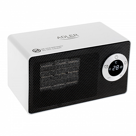 Adler AD 7746 Ceramic fan heater 1000 W Number of power levels 2 White