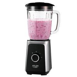 Adler Blender AD 4076 Tabletop 1000 W Jar material Glass Jar capacity 1.5 L Ice crushing Black