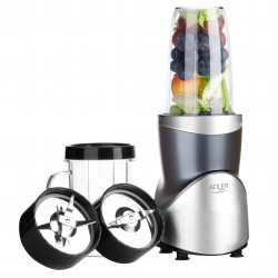 Adler Blender Smoothie Set AD 4084 Tabletop 1200 W Jar material BPA-Free Jar capacity 0.3+0.5+0.5+0.7 L Ice crushing Stainless Steel