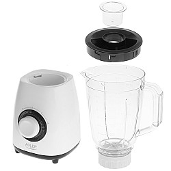Adler Blender with jar AD 4085 Tabletop 1000 W Jar material Plastic Jar capacity 1.5 L White