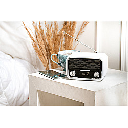 Adler Bluetooth Radio AD 1185 AUX in White