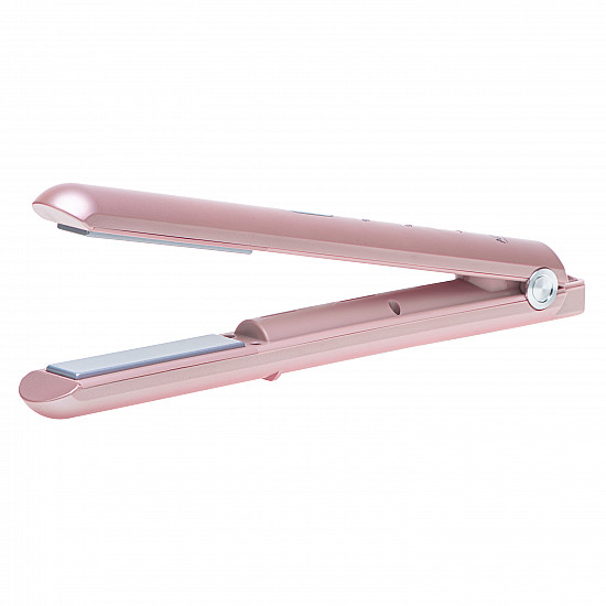 Adler Cordless Hair Straightener AD 2327 Ceramic heating system Display LED Temperature (min) 160 °C Temperature (max) 220 °C Pink