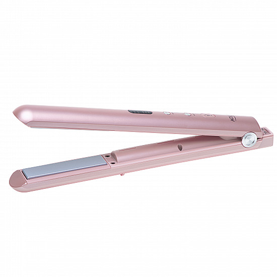 Adler Cordless Hair Straightener AD 2327 Ceramic heating system Display LED Temperature (min) 160 °C Temperature (max) 220 °C Pink