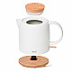 Adler Electric Kettle AD 1304 Electric 1200 W 1 L Ceramic 360° rotational base White