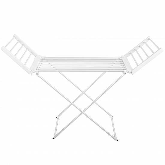 Adler Foldable electric clothes drying rack AD 7821 Power 220 W Silver/White IP22