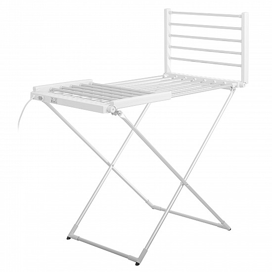 Adler Foldable electric clothes drying rack AD 7821 Power 220 W Silver/White IP22