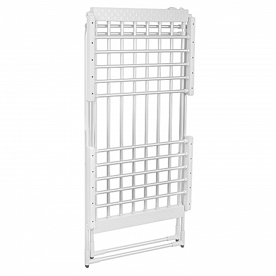 Adler Foldable electric clothes drying rack AD 7821 Power 220 W Silver/White IP22
