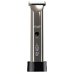 Adler Hair Clipper AD 2834 Cordless or corded Number of length steps 4 Silver/Black