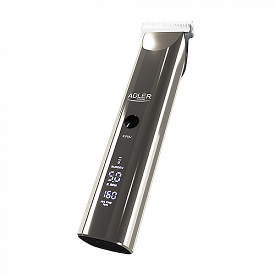 Adler Hair Clipper AD 2834 Cordless or corded Number of length steps 4 Silver/Black