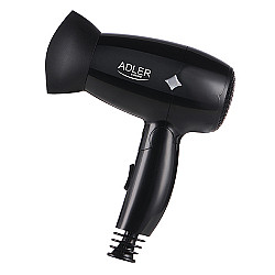 Adler Hair Dryer AD 2251 1400 W Number of temperature settings 2 Black