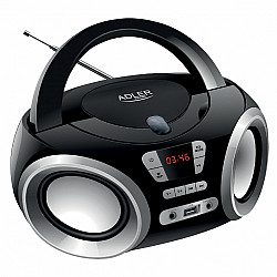 Adler AD 1181 CD player Portable CD player Black, Silver