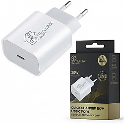 Extralink Smart Life Fast Charger 20W Charger USB-C